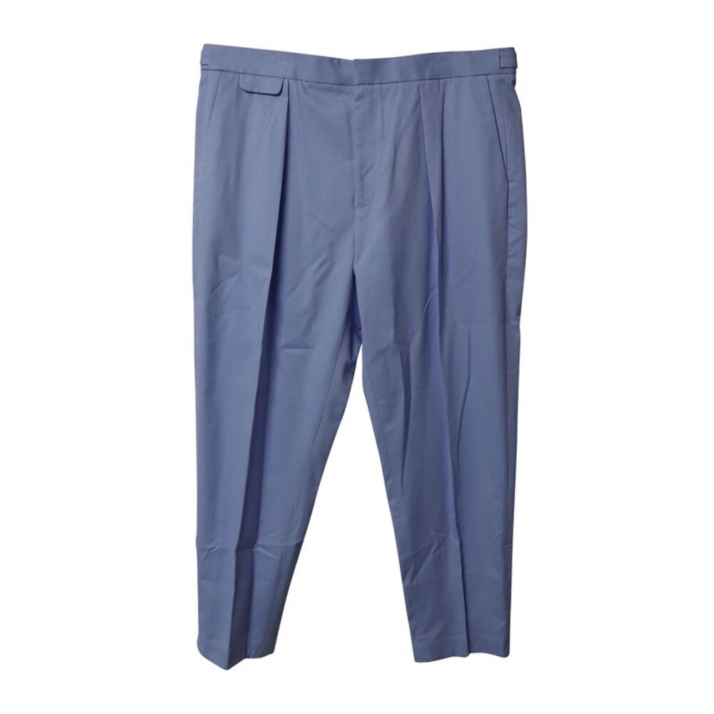 Equipment Unisex Relaxed Trousers in Green Lyocell